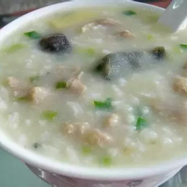 皮蛋瘦肉粥