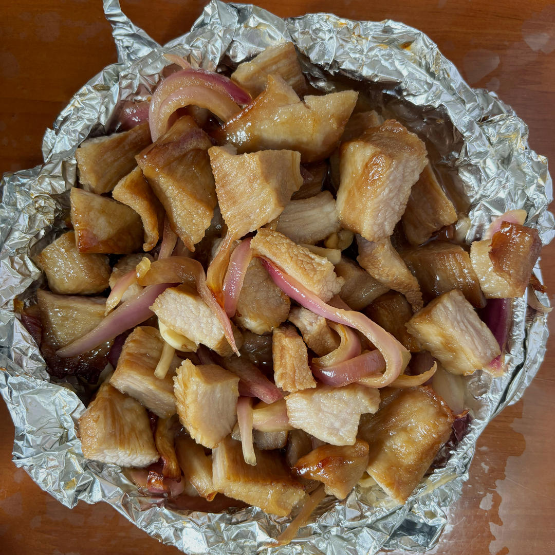 超简单的泰式猪颈肉