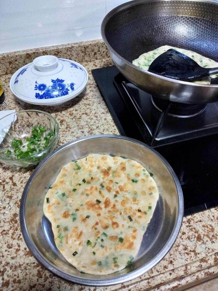 家庭版油酥葱油饼