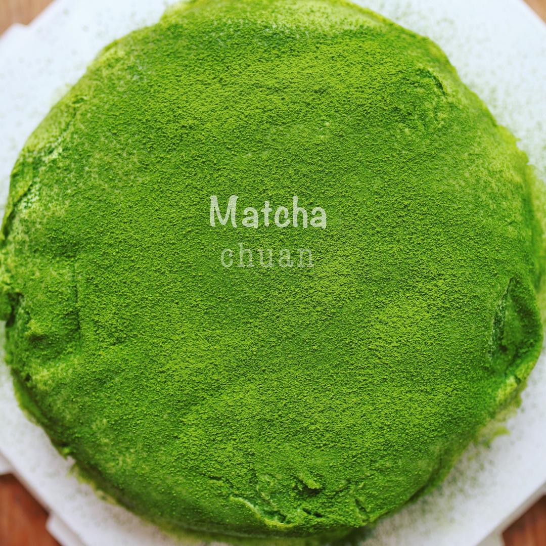 美味的煎蛋糕—抹茶千层蛋糕
