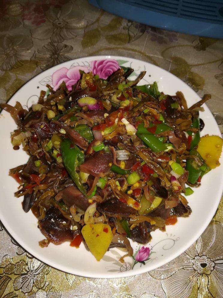 酸辣鸭肾