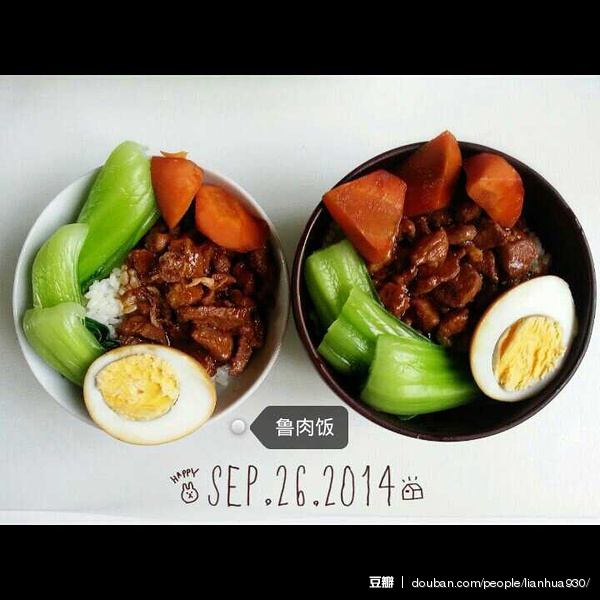 台式卤肉饭