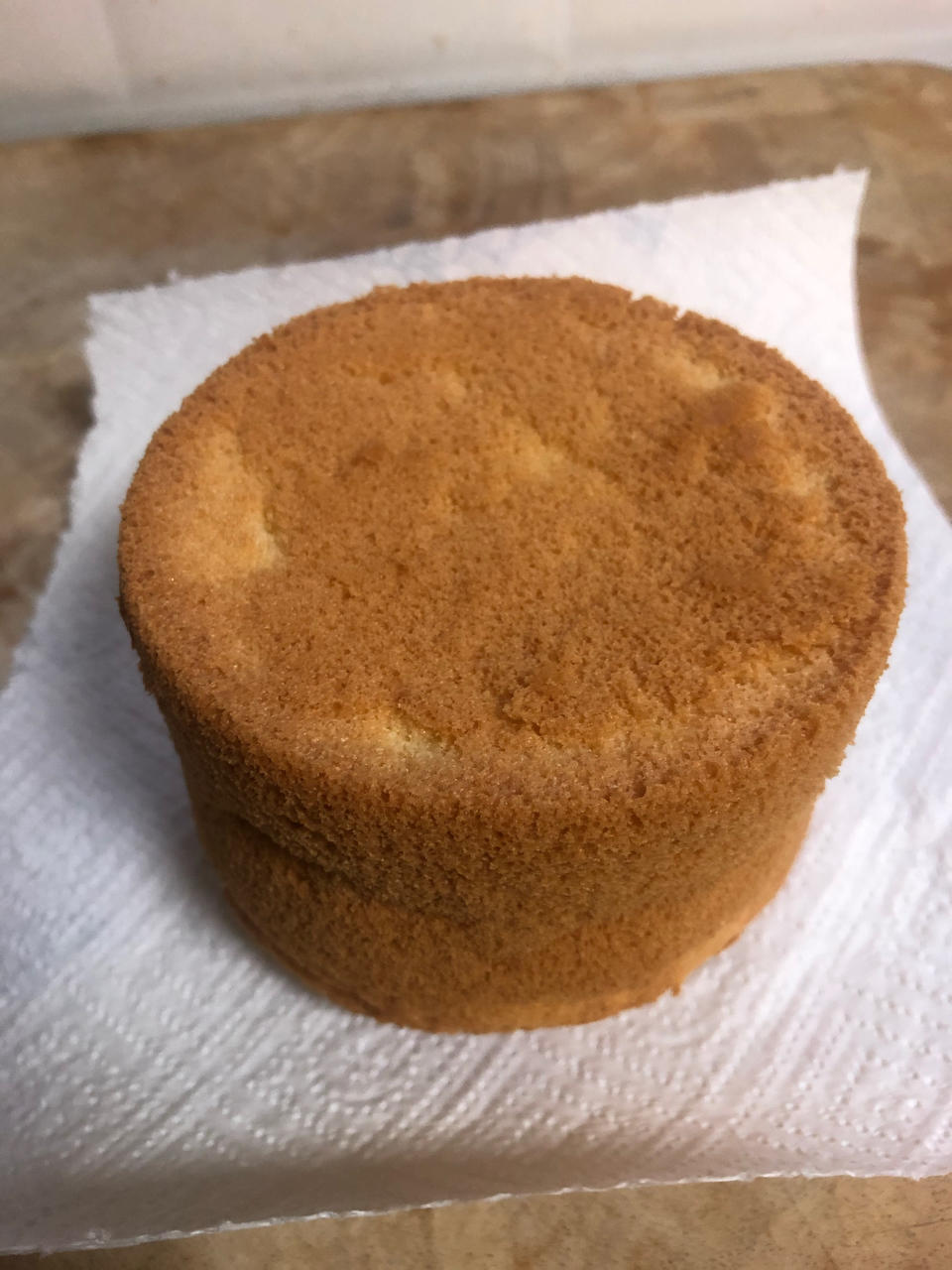 加高4寸 戚风蛋糕胚