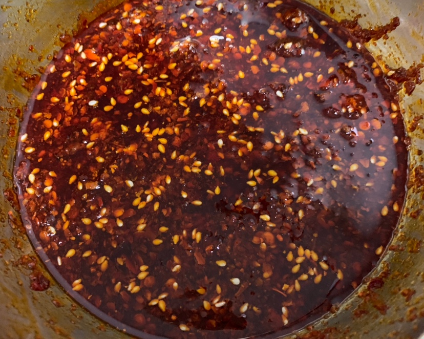 超简单的辣椒油的做法