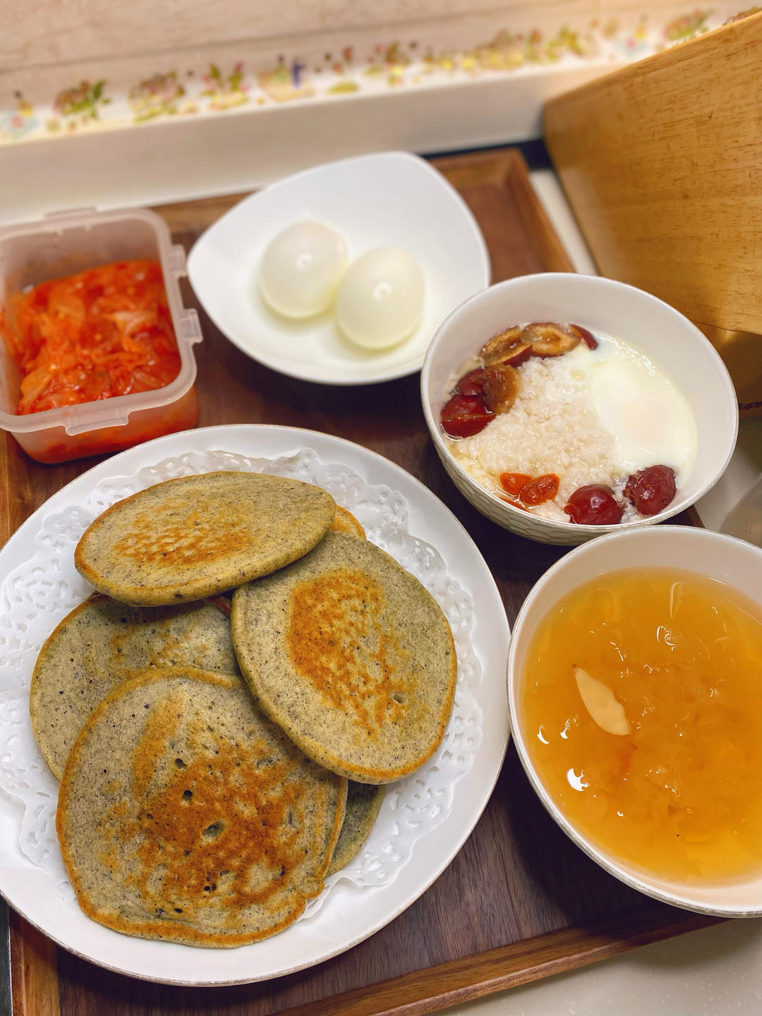 玉米面芝麻小饼