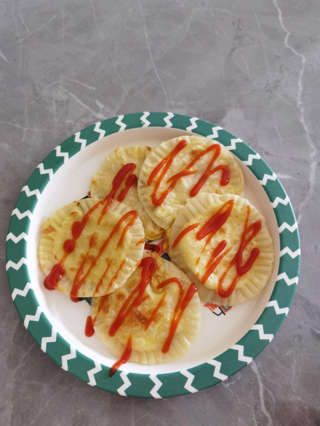 饺子皮鸡蛋灌饼