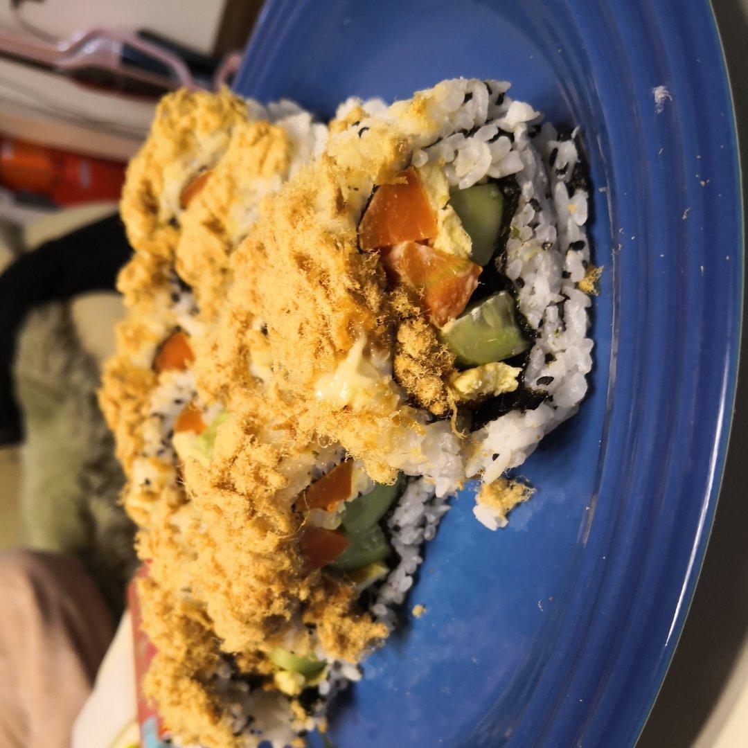 反转肉松寿司卷