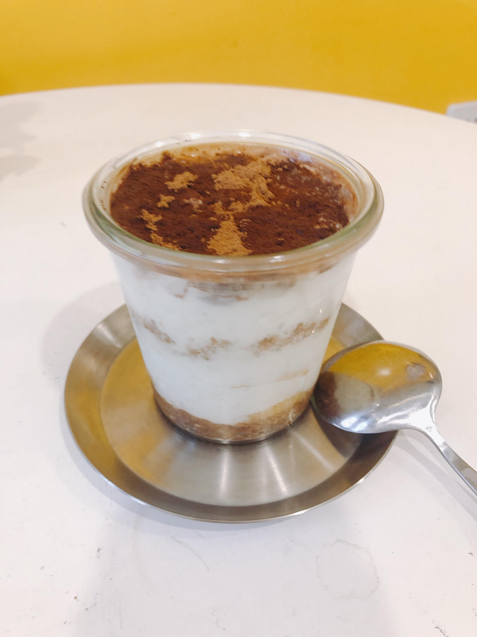 低卡超还原酒酿冻香蕉燕麦提拉米苏【健康小食】