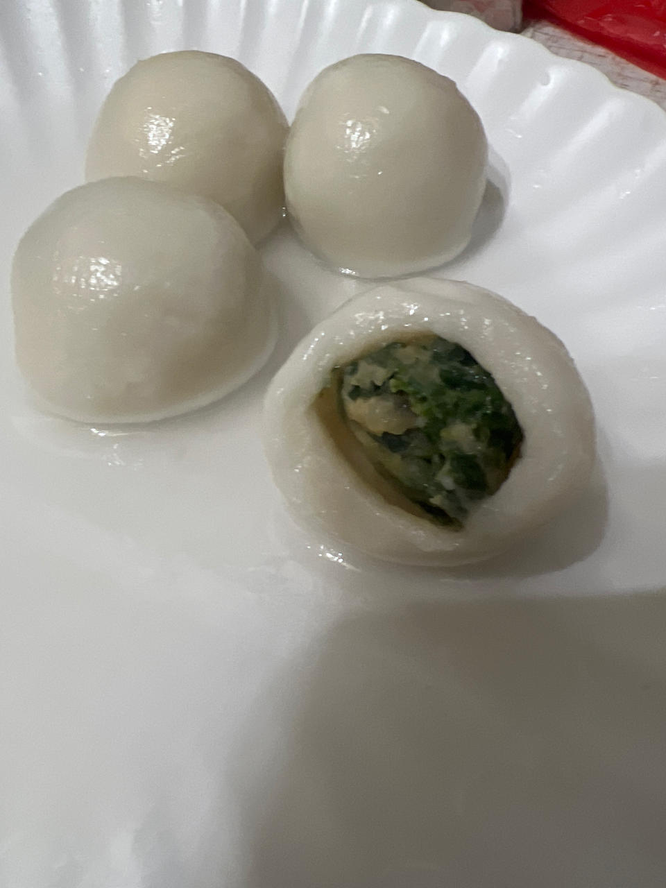 荠菜鲜肉汤圆
