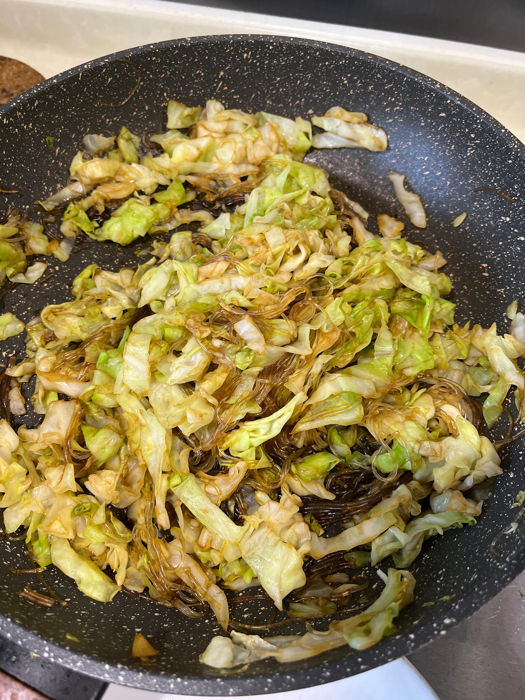 成功率百分之百的包菜炒粉丝