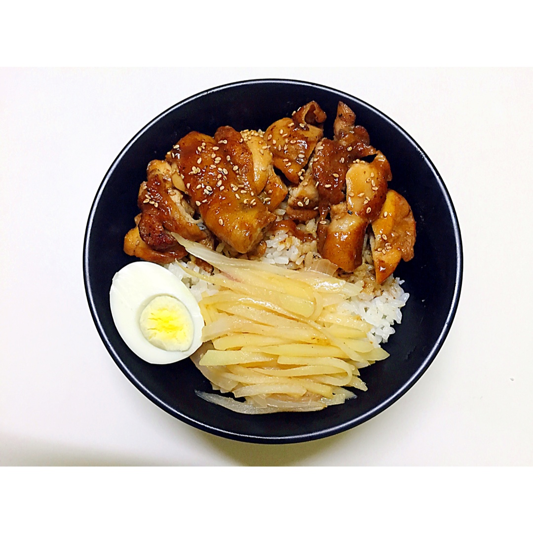 照烧鸡腿饭