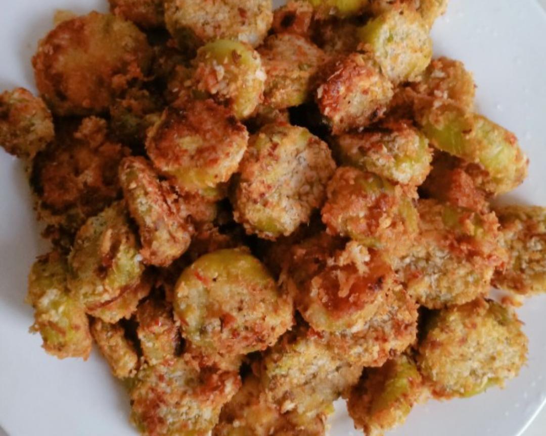 茄子也可以这样吃，煎茄片