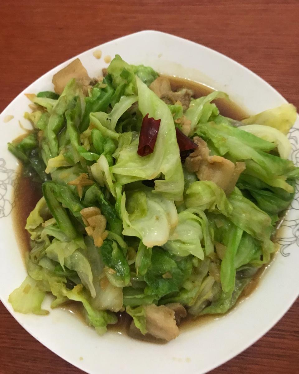阿婆手撕包菜