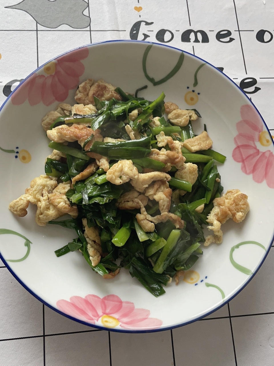 韭菜炒鸡蛋——三分钟快手下饭菜 掌握火候的秘诀