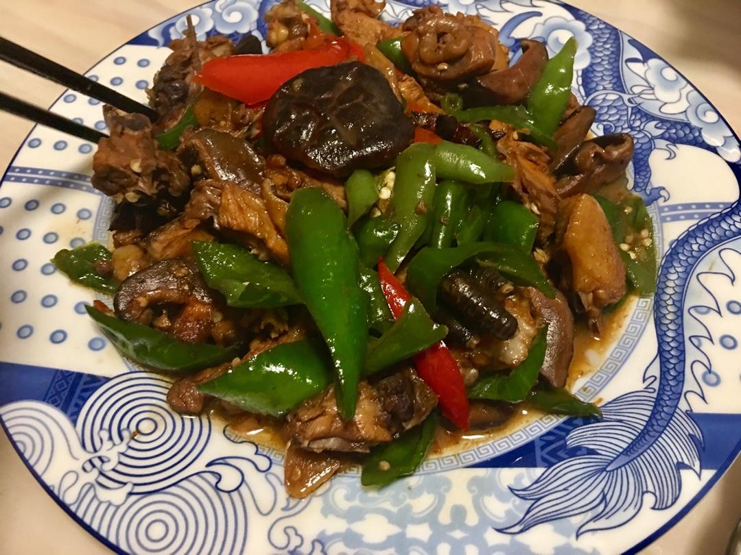 辣椒炒鸡（临沂家常）