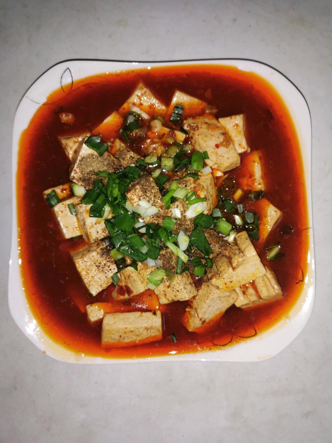简单易学的下饭菜麻婆豆腐（素版）