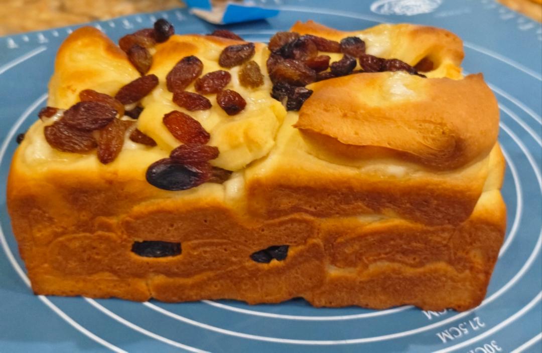 肉松手撕面包—超软会爆浆的面包哟