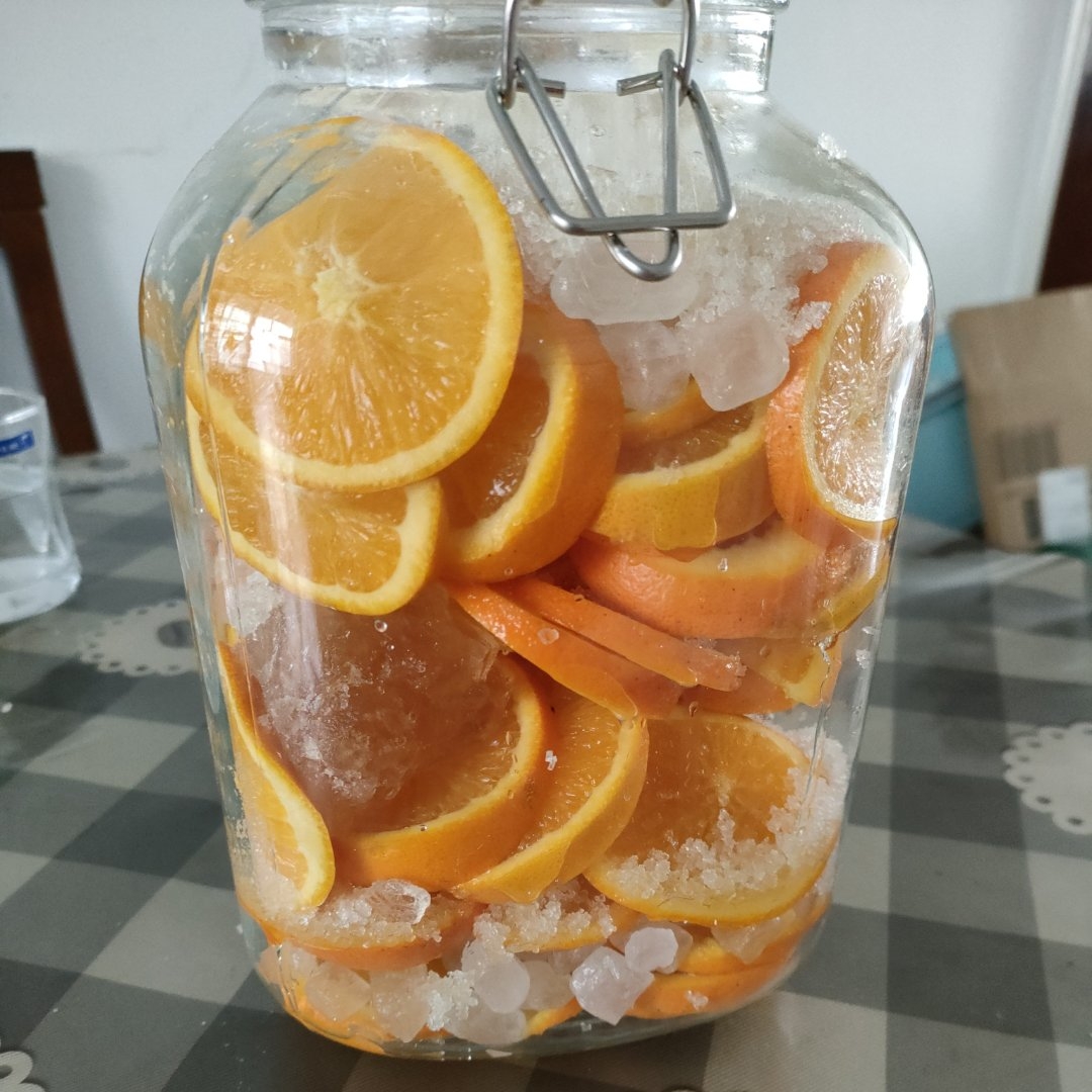 橙子酒的做法