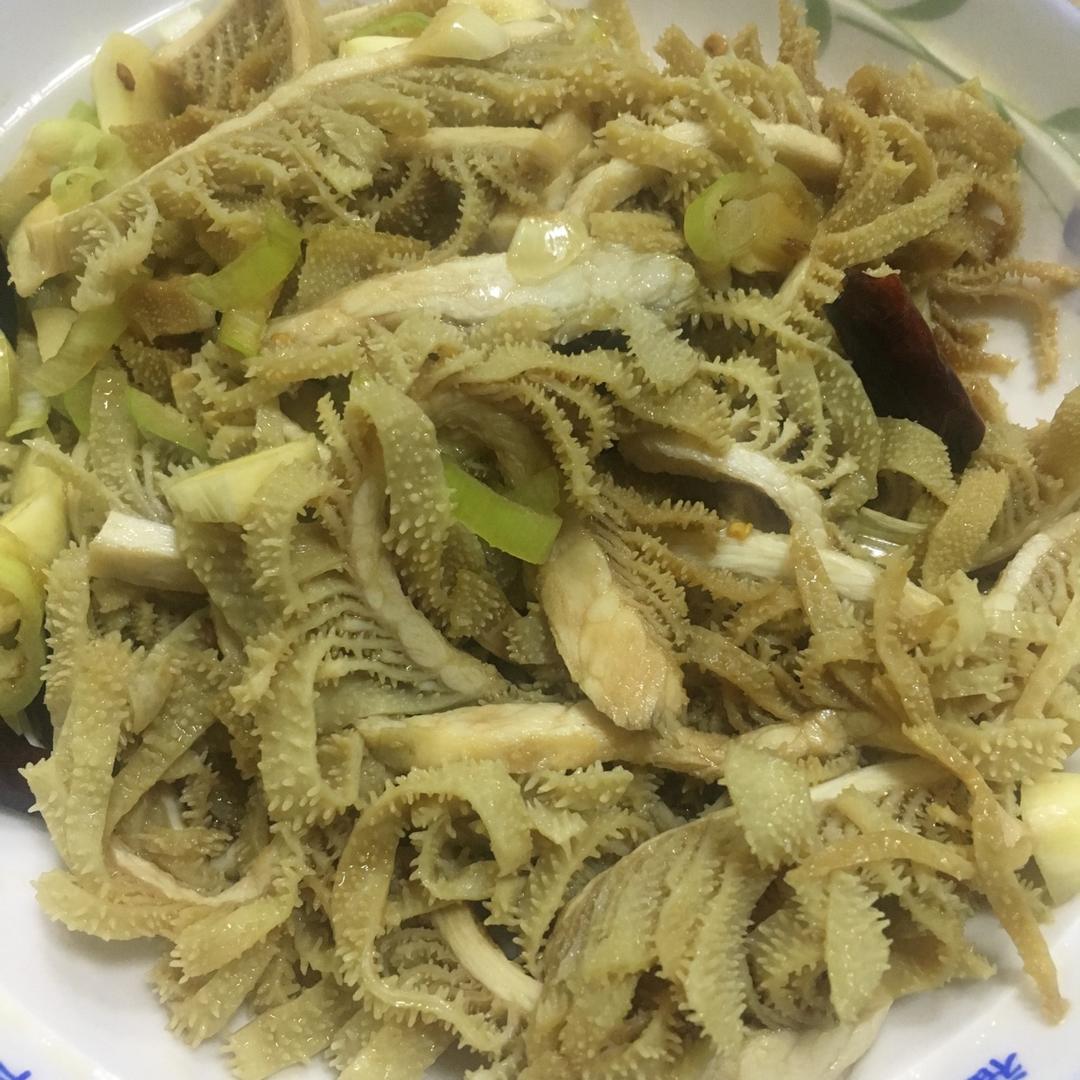 葱油牛百叶