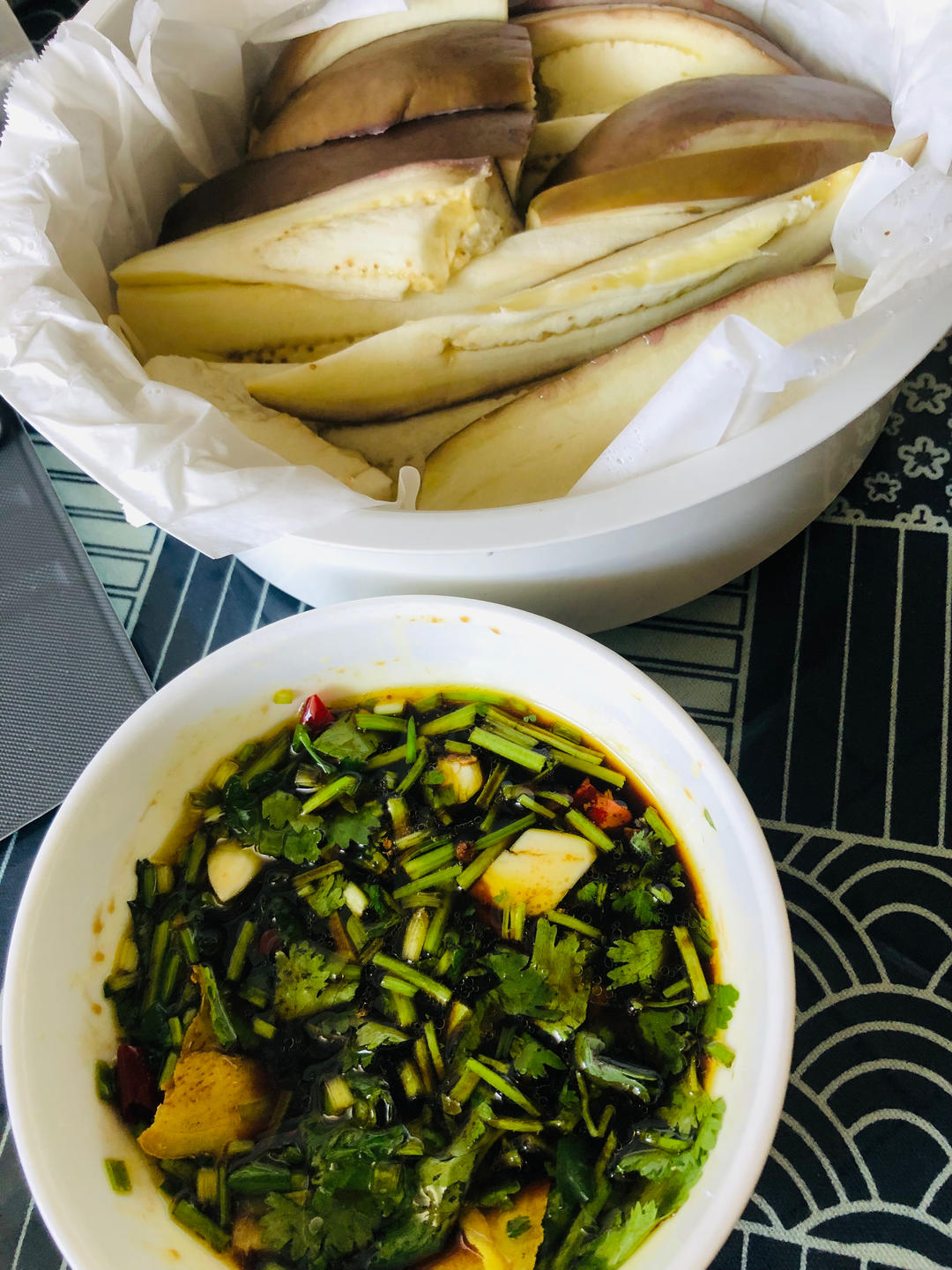 夏天必备可口菜-凉拌茄子🍆