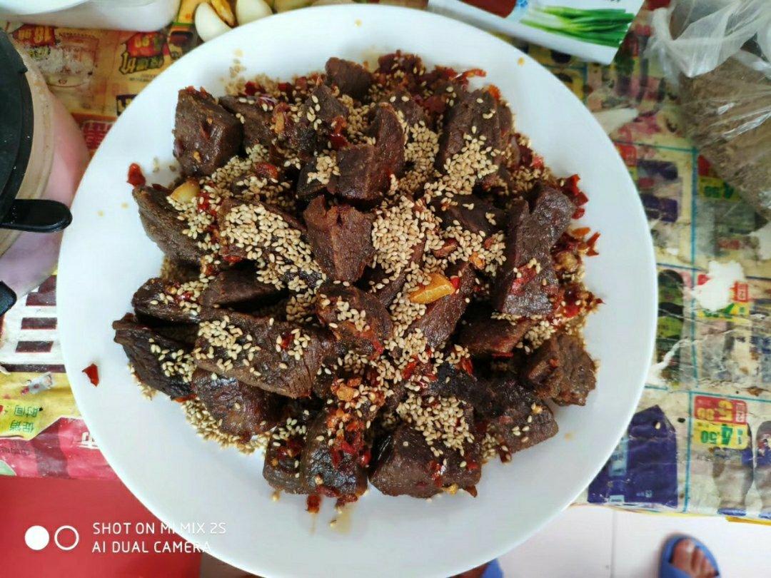 麻辣牛肉干