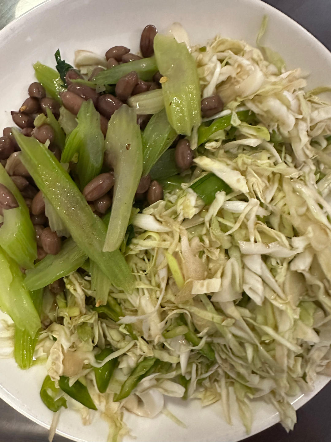 凉拌白菜芯——冬天的小凉菜