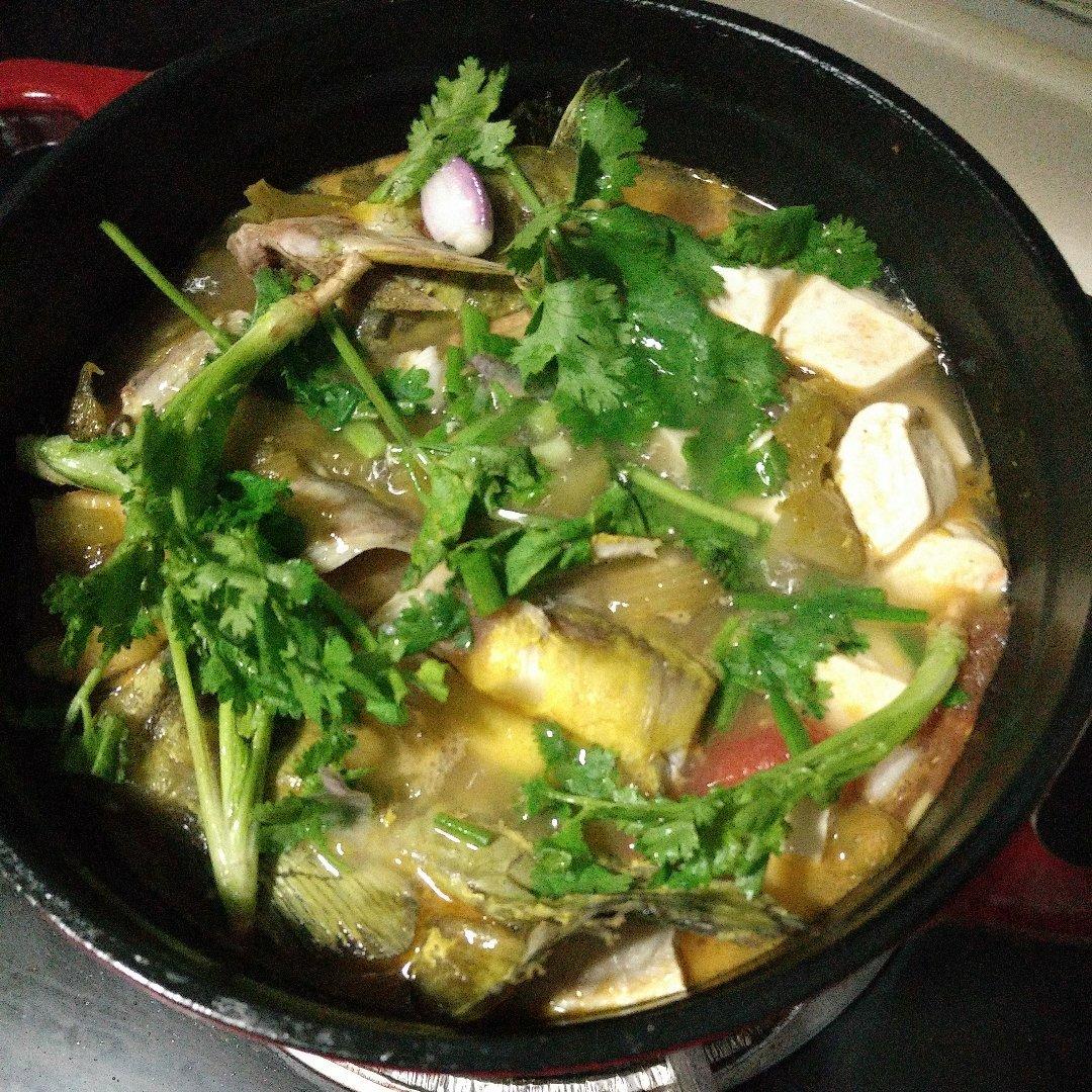 酸菜豆腐黄骨鱼（好吃简单，零失败）