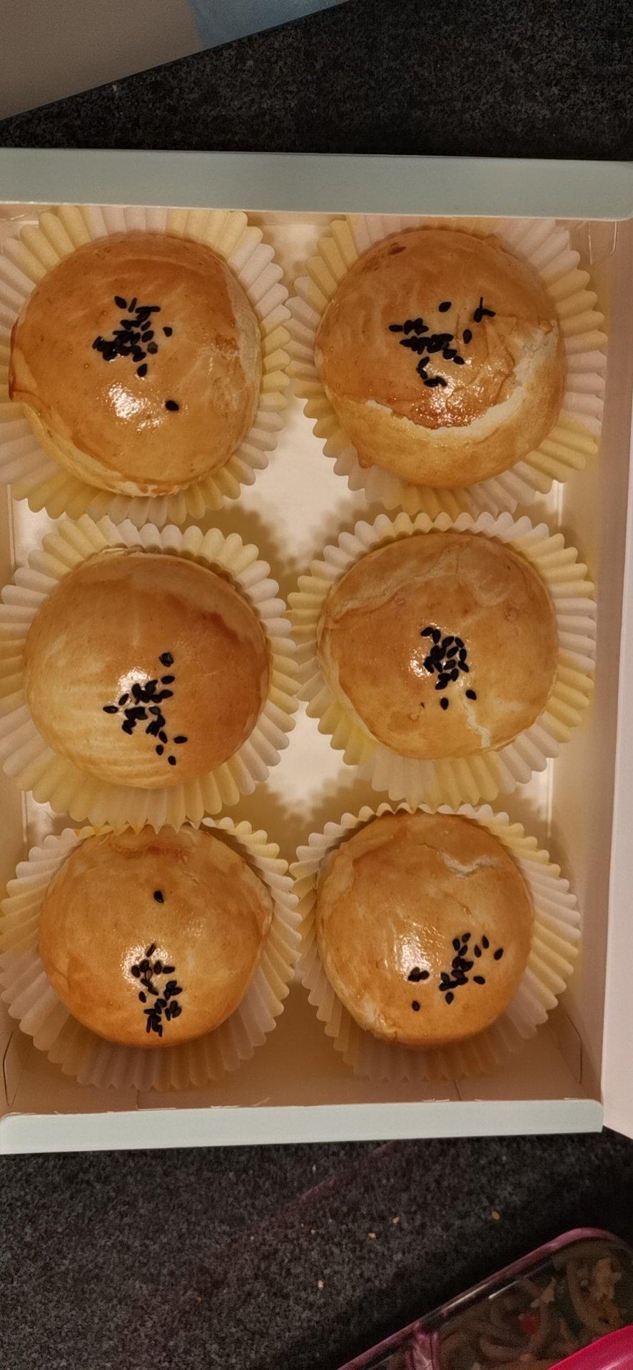酥皮绿豆饼   酥得掉渣渣