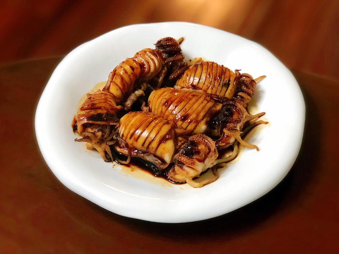 stacy小星做的简版红烧墨鱼