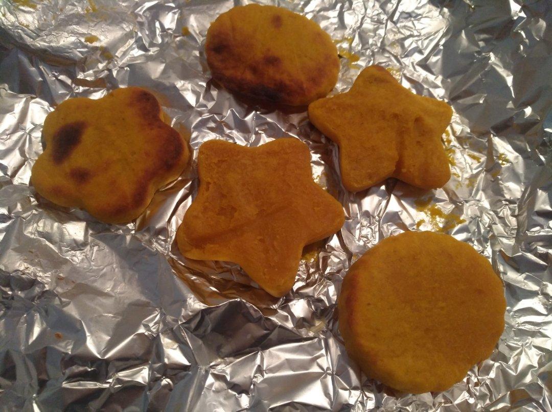 万圣节美食，南瓜饼干
