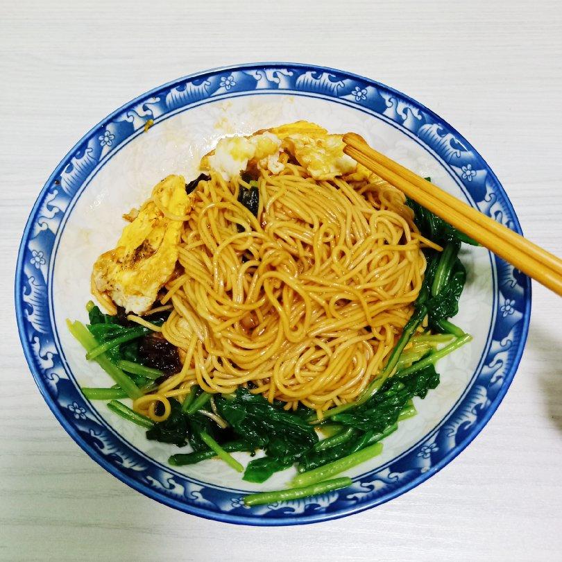 极香的葱油面