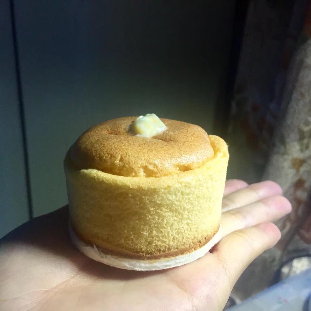 抹茶很芒做的北海道戚风杯