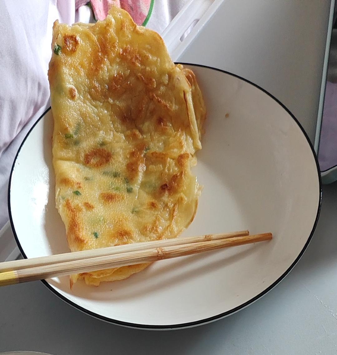简单快手蔬菜鸡蛋煎饼