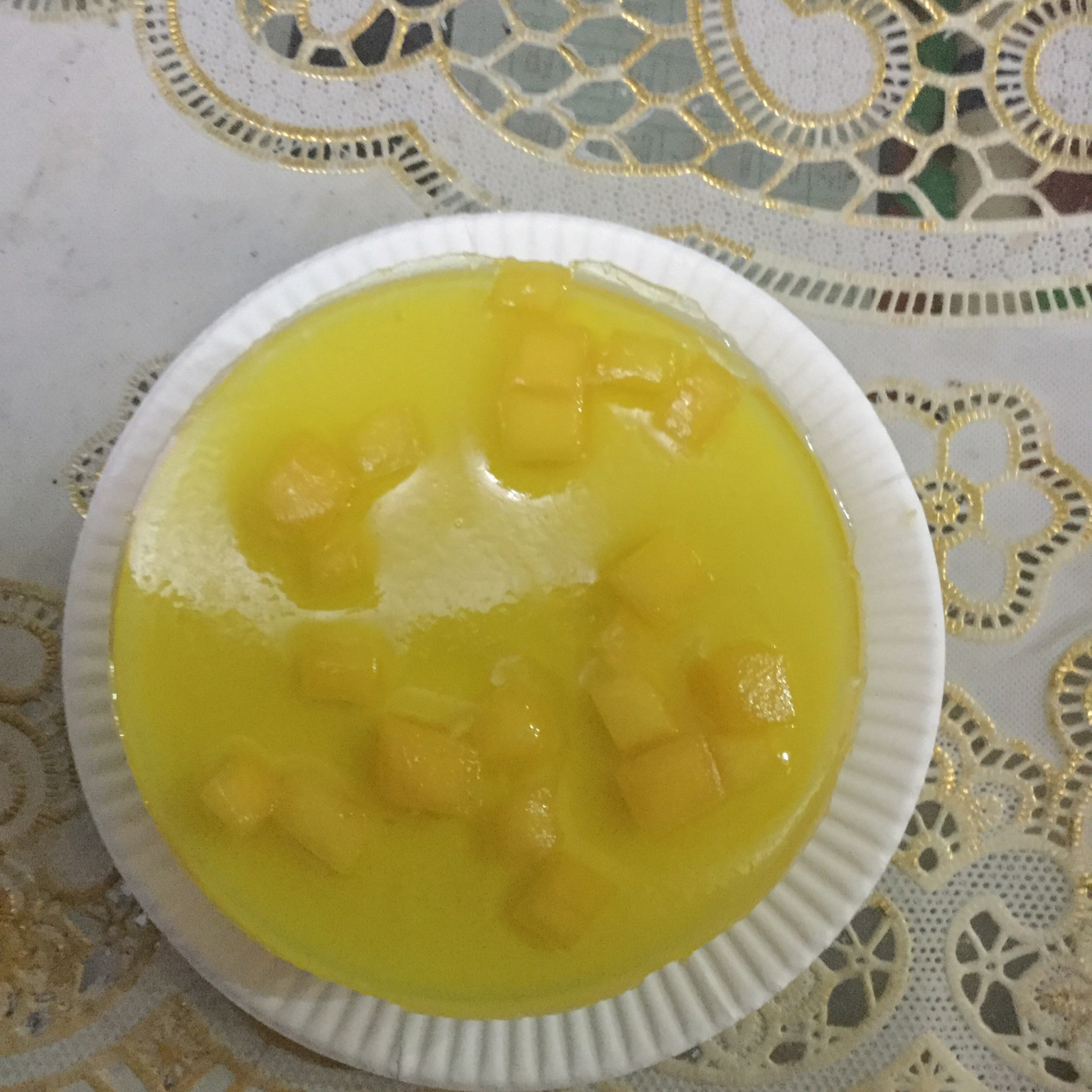 芒果纯酸奶慕斯