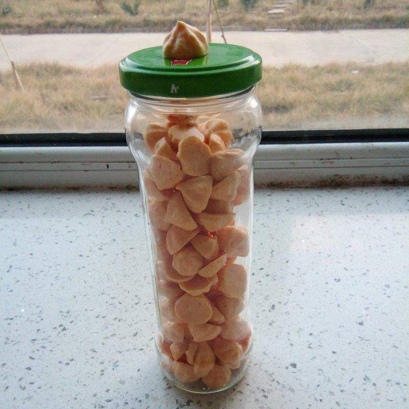 迷人的火龙果溶豆酸奶溶豆宝宝辅食