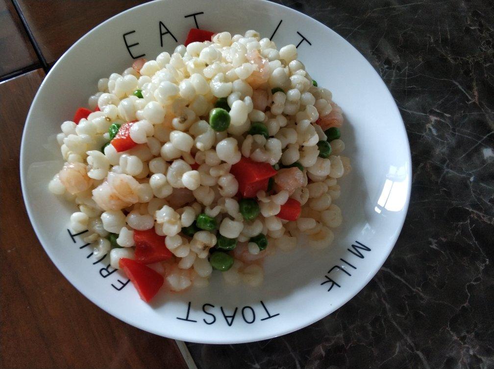 狐狸阿欣做的虾仁青豆雪芽【食材包操作说明】