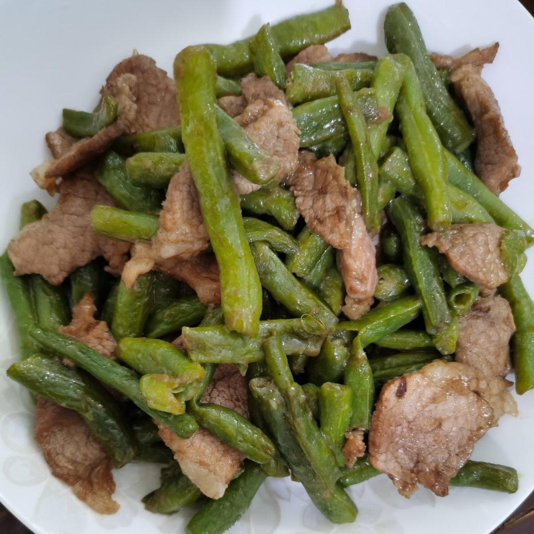豇豆豆角炒肉肉