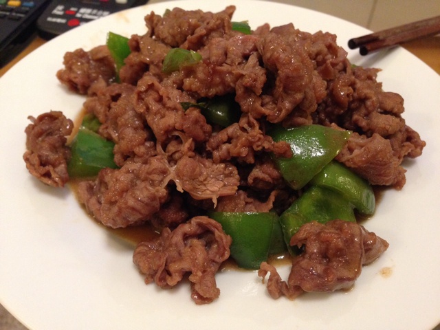 洋葱蚝油牛肉