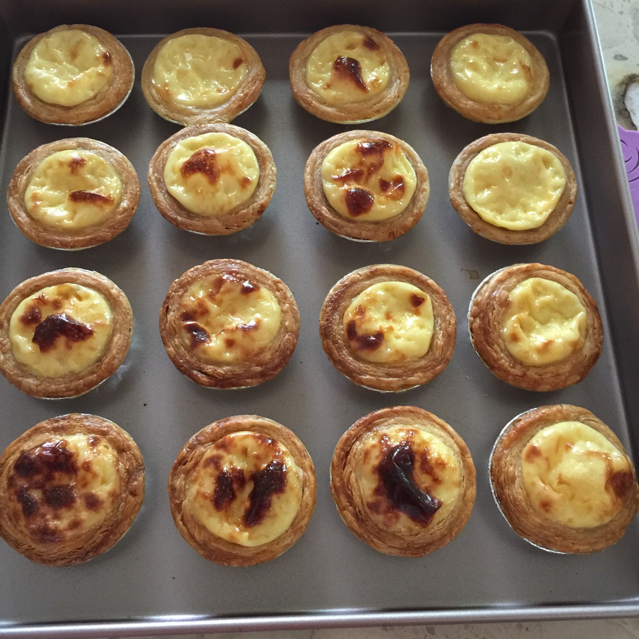 超完美味道超正的蛋挞配方，比KFC的还要嫩还要香~做过最好吃的蛋挞配方