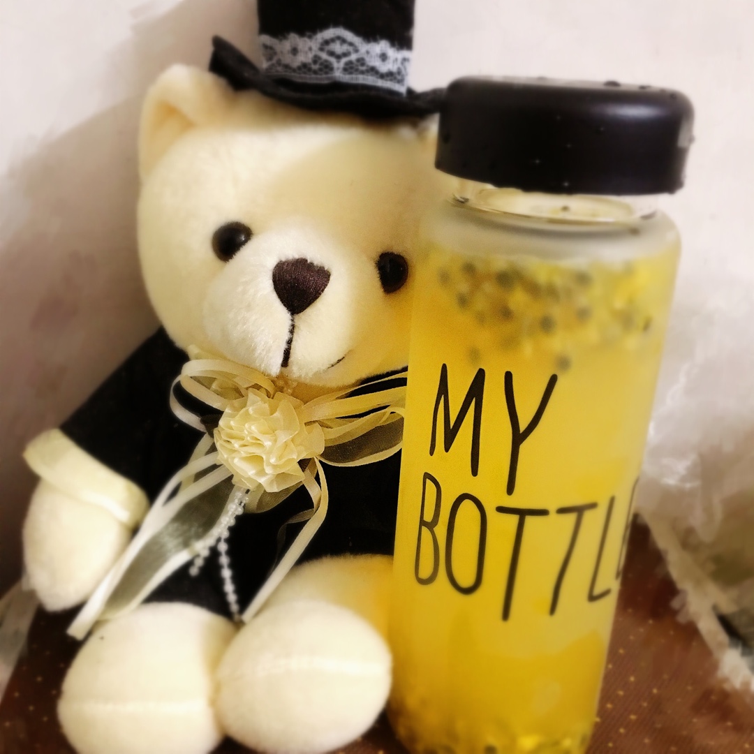 青柠/青桔百香果气泡水/夏日必备