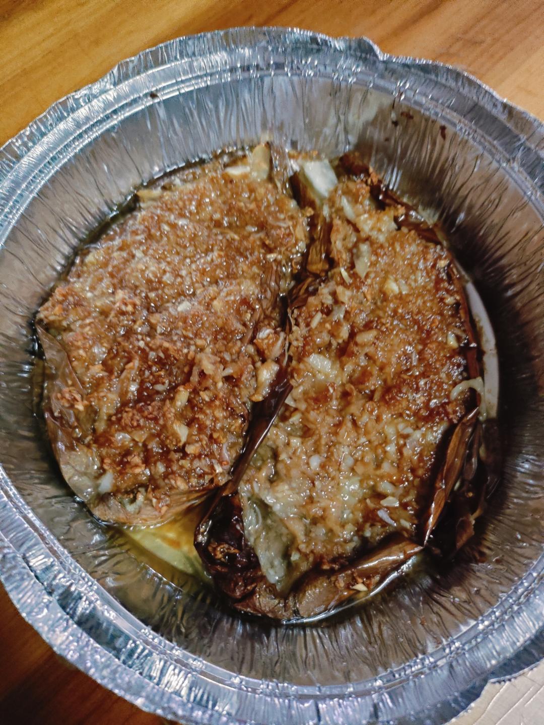 🔥蒜蓉烤茄子🍆｛空气炸锅食谱｝