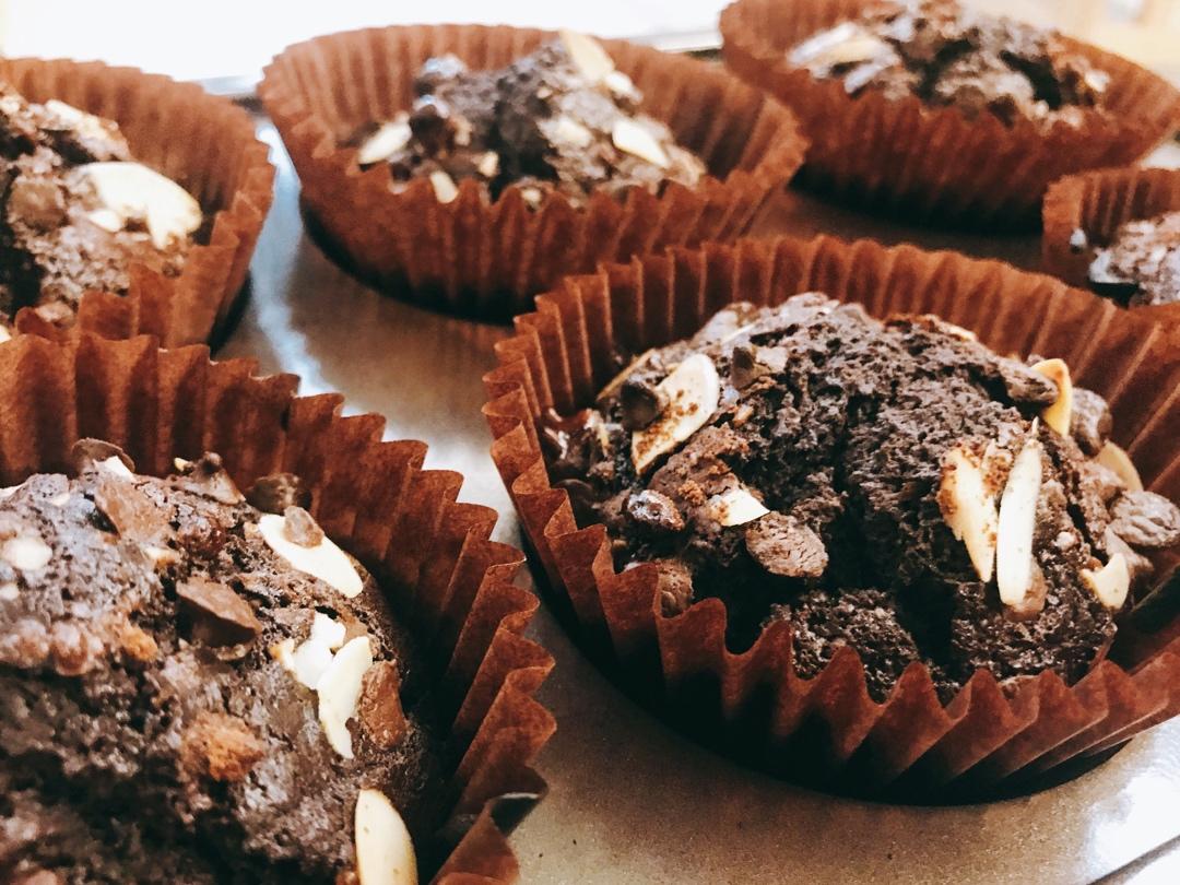 浓情巧克力摩卡马芬<Chocolate Espresso Muffins>