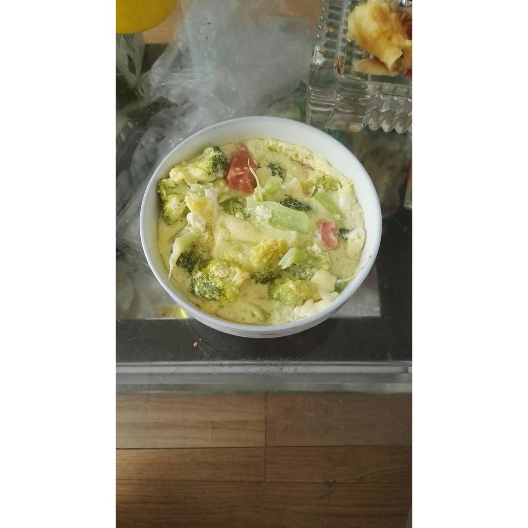 五分钟鸡蛋豆腐羹（附盒装豆腐脱模大法！）