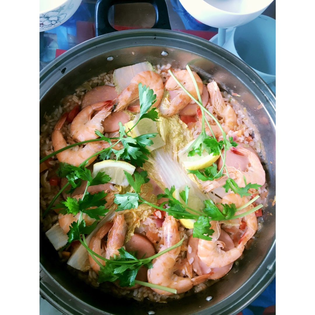 正宗paella 西班牙海鲜饭
