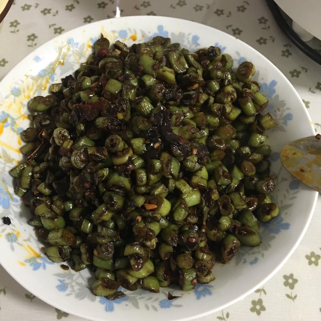 老干妈烧豆角