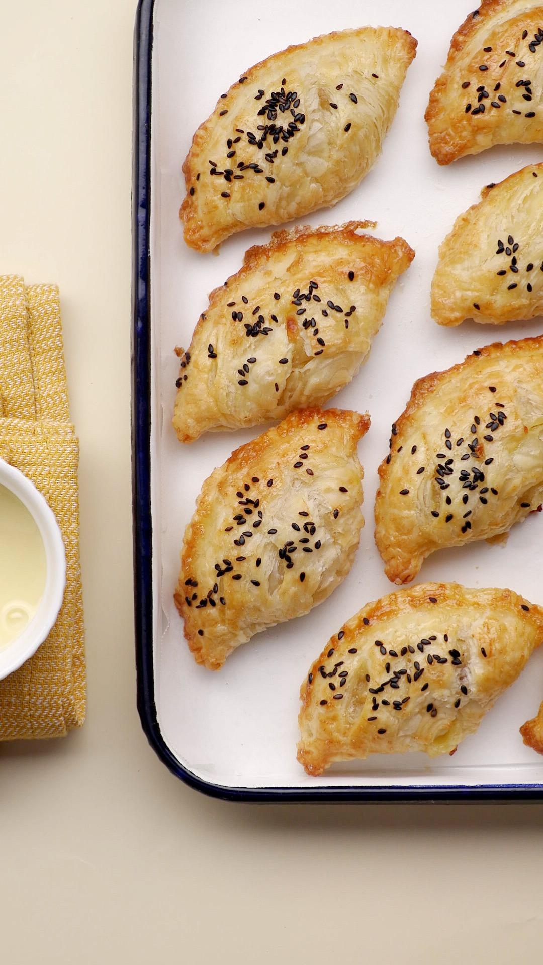 蛋挞皮香蕉酥的做法