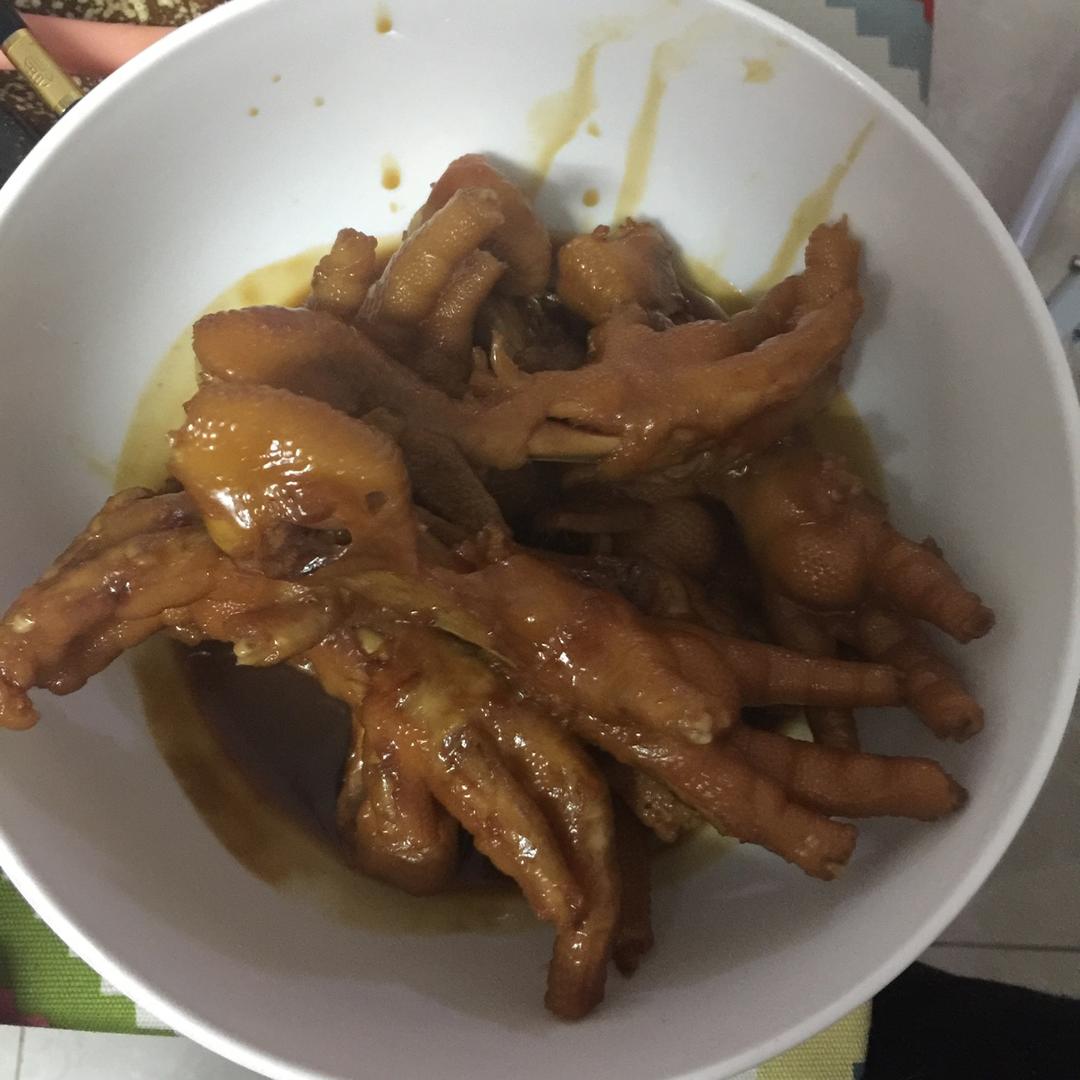酱油鸡爪