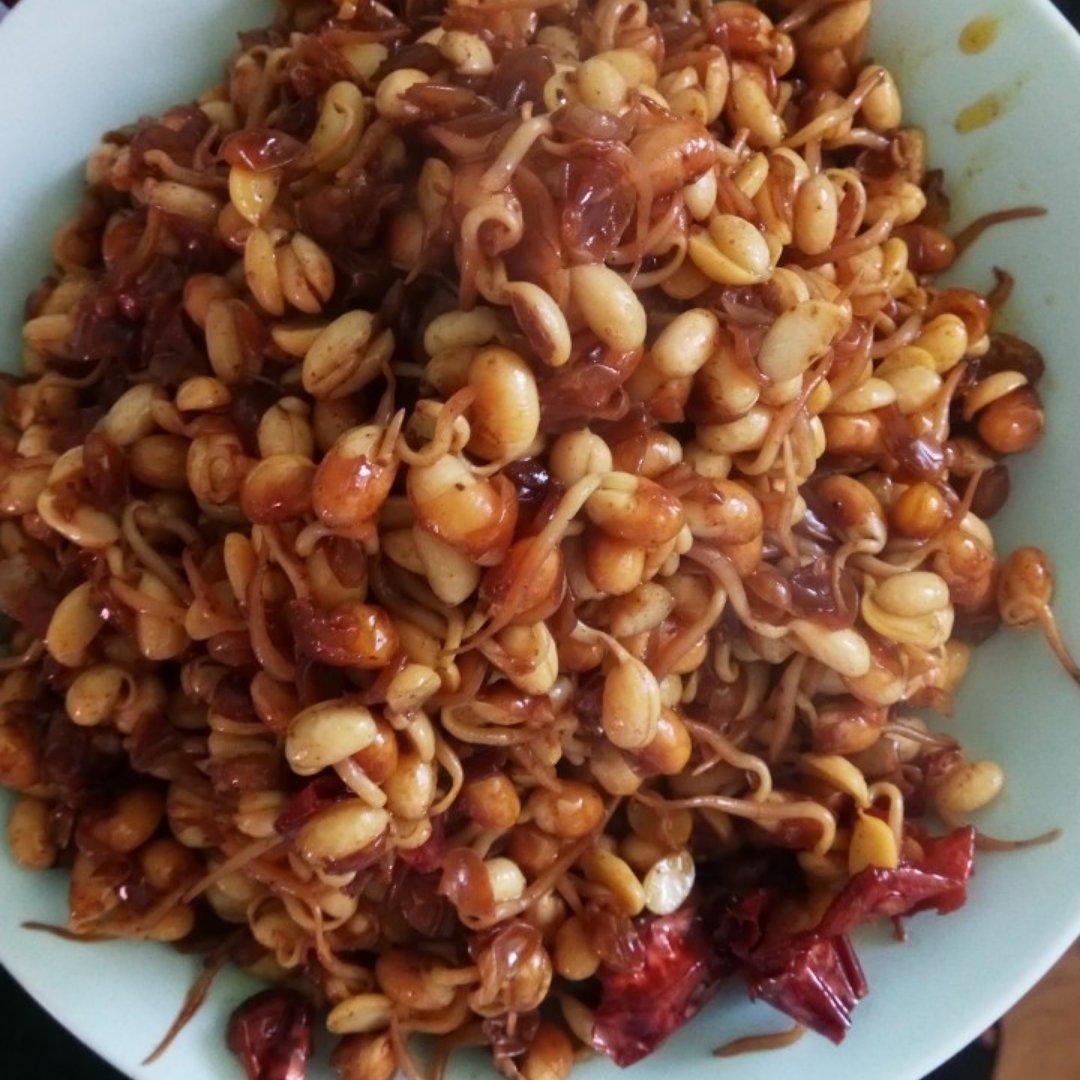 炒黄豆芽