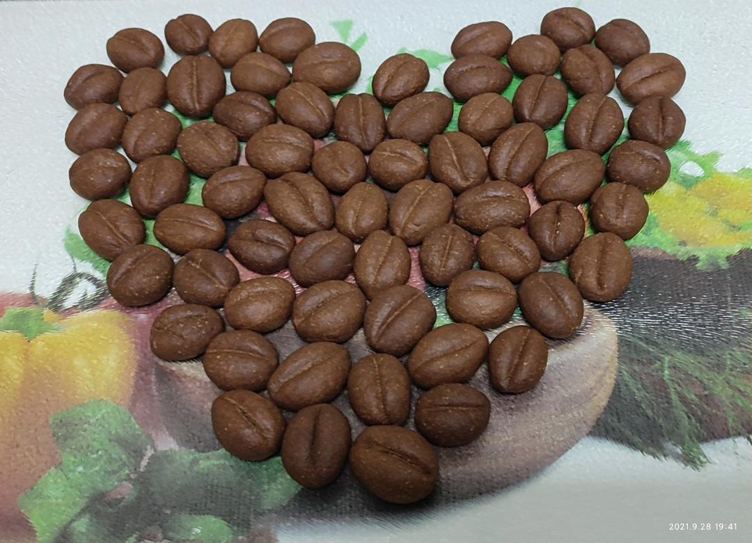 咖啡豆饼干（无黄油版）