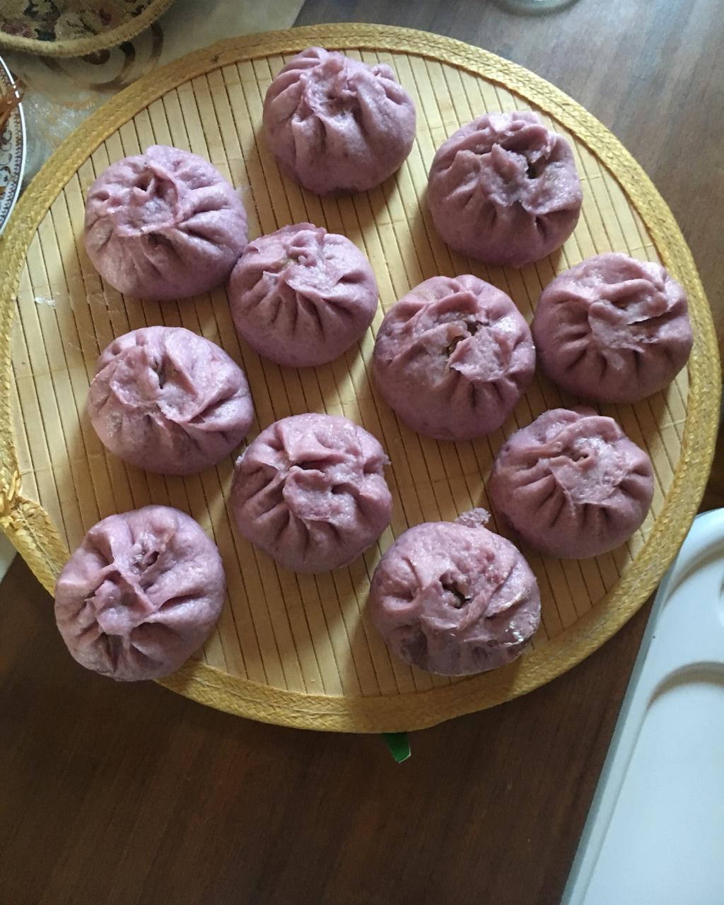 紫薯包子